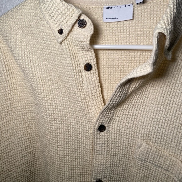 Asos Mens Medium Button Up Shirt/Jacket - Picture 2 of 3